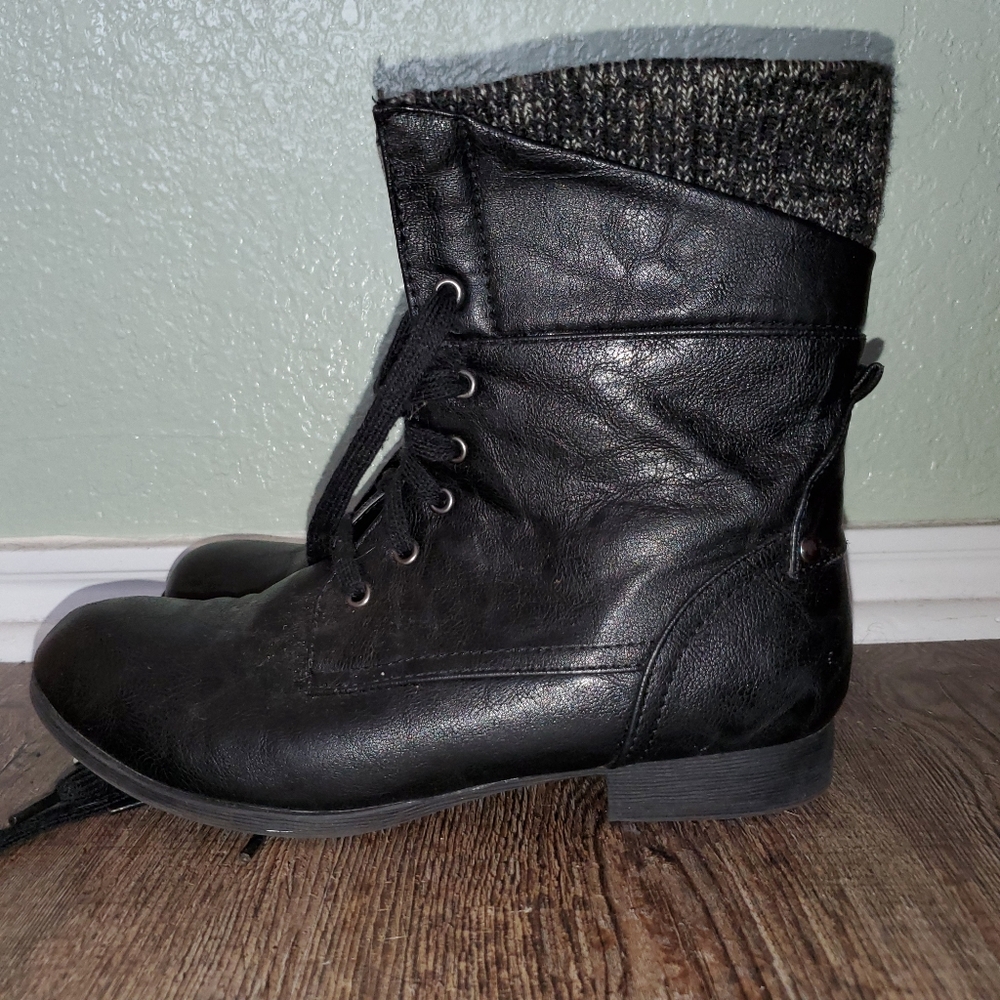 Leather Boots